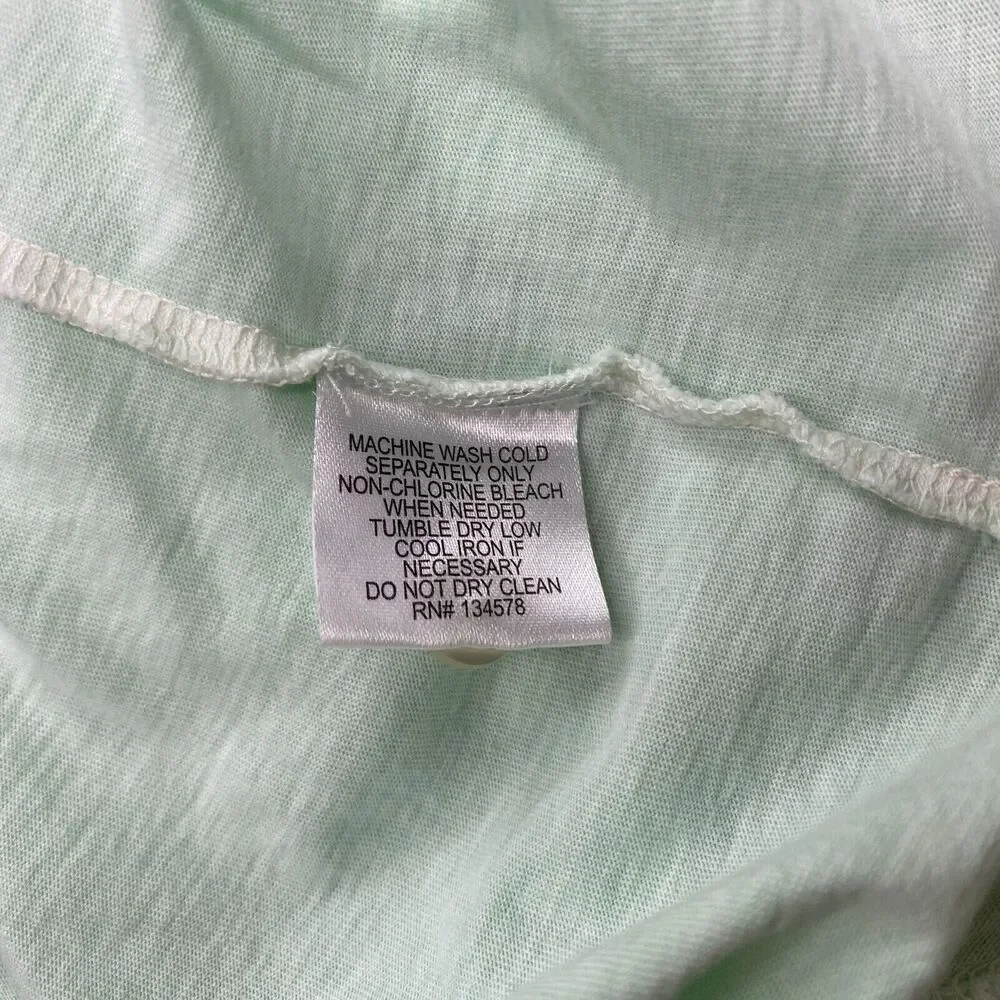 Vineyard Vines Mens Medium Polo Shirt Green Short Sleeve Chest Pocket Whale Logo - Picture 11 of 12